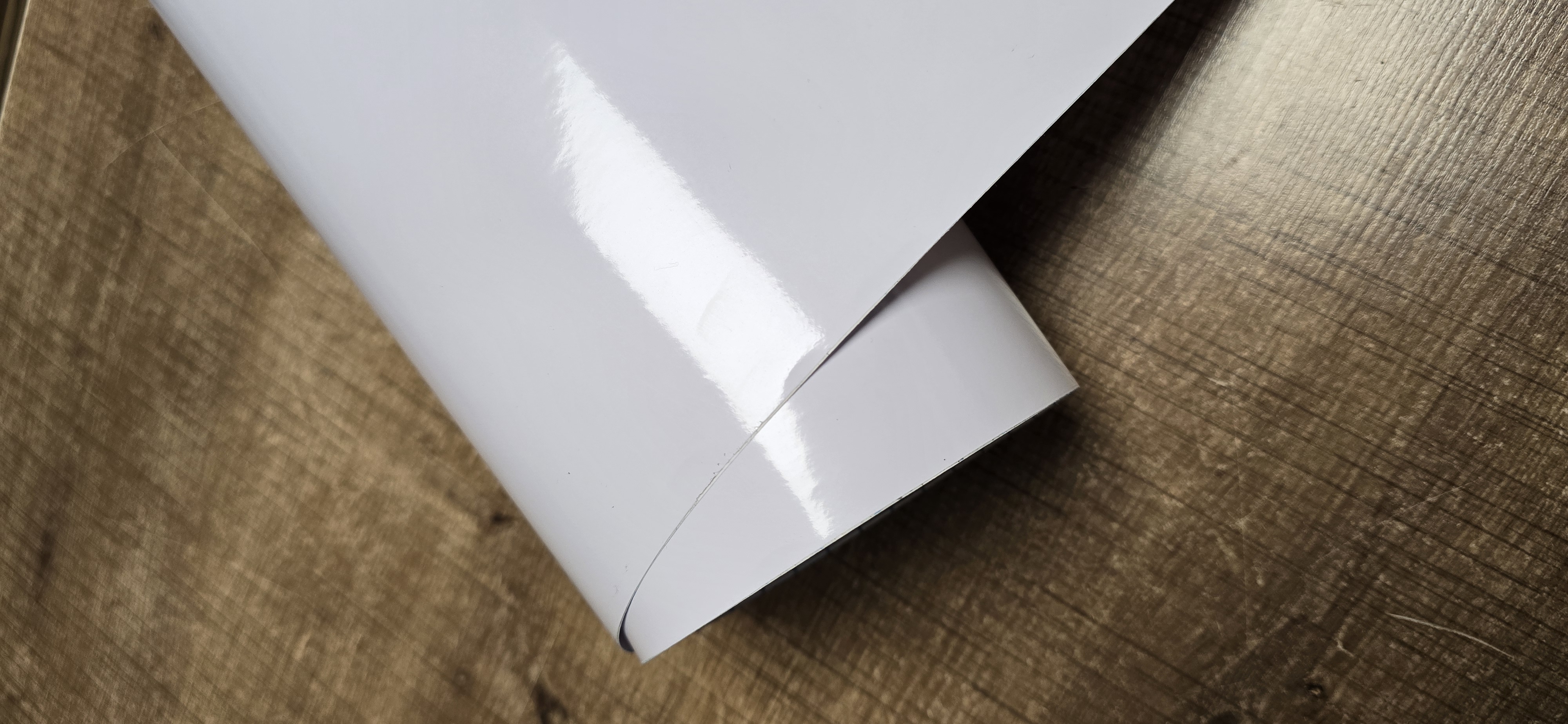 برچسب کابینت سفید هایگلاس خارجی عرض ۶۰سانت