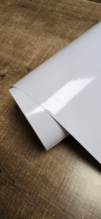 برچسب کابینت سفید هایگلاس خارجی عرض ۶۰سانت