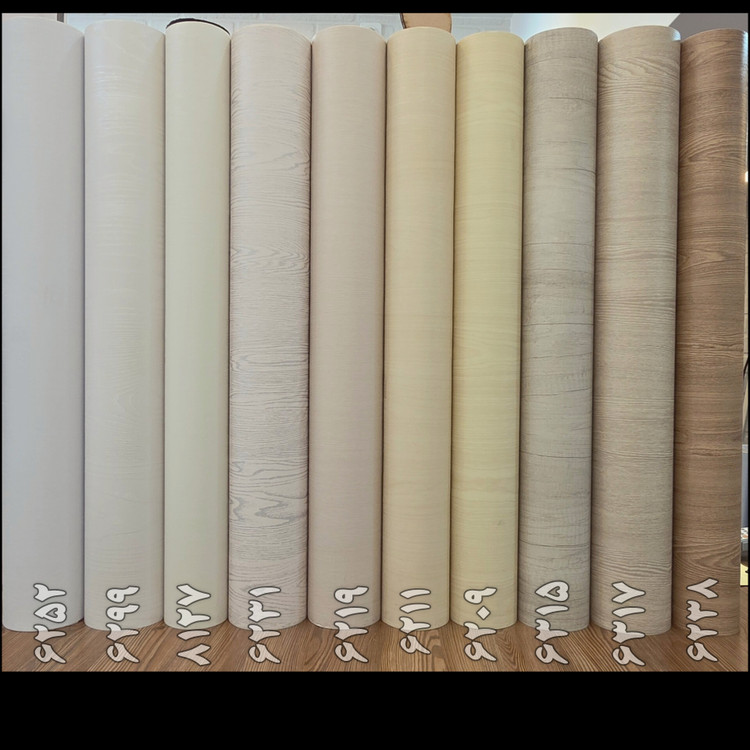 انواع برچسب طرح چوب خارجی مناسب درب اتاق،کمد و کابینت